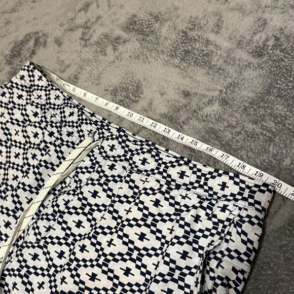 Alpine Men’s Swim Shorts White Geometric Pattern Western Size 2XL XXL - Picture 5 of 7